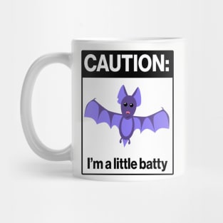 Caution: I'm a little batty Mug